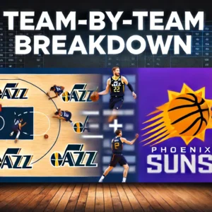 utah jazz vs phoenix suns match player stats