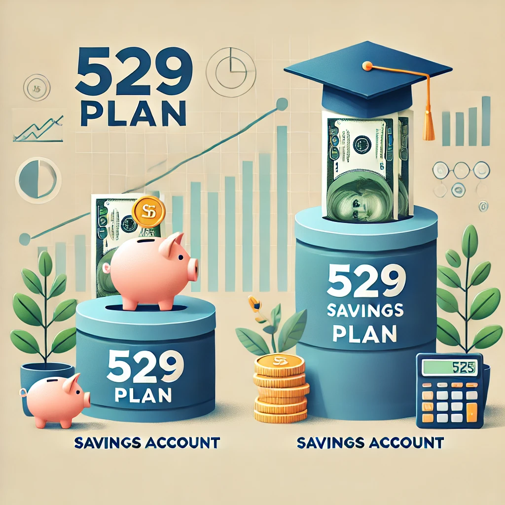 A 529 Plan Can Help You Save More Money Than a Traditional Savings Account Because…