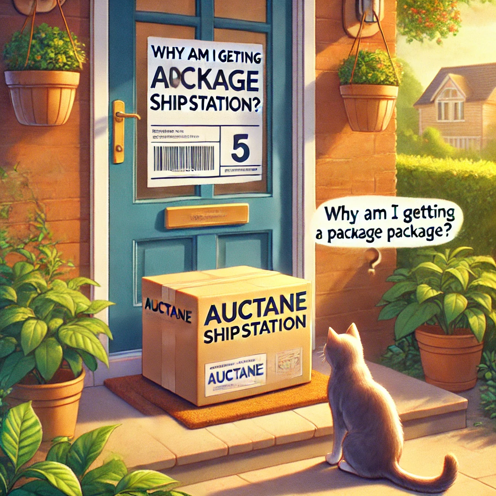 why am i getting a package from auctane shipstation