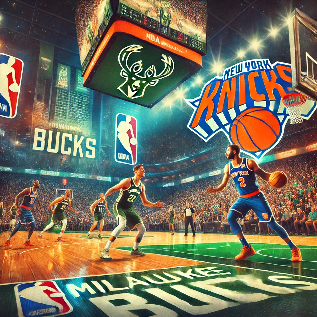 milwaukee bucks vs knicks match player stats