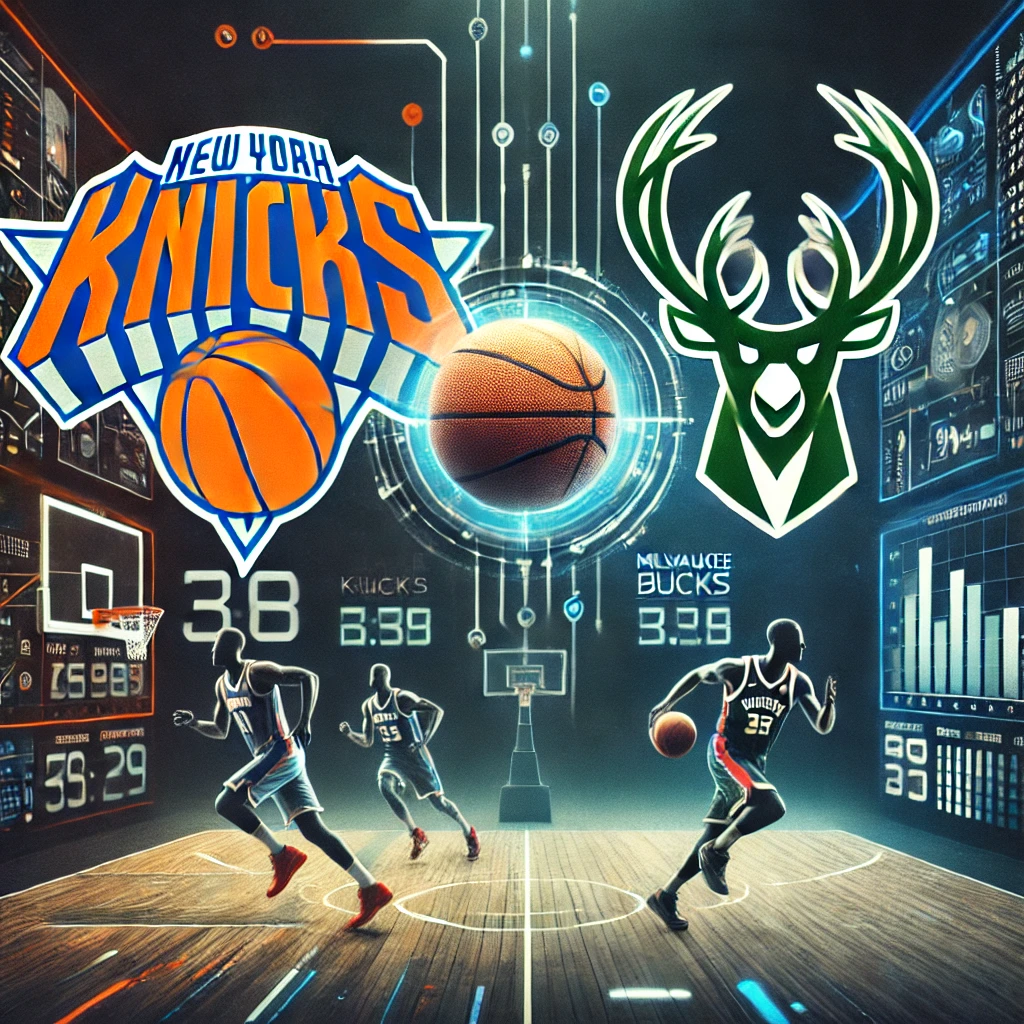 knicks vs milwaukee bucks match player stats