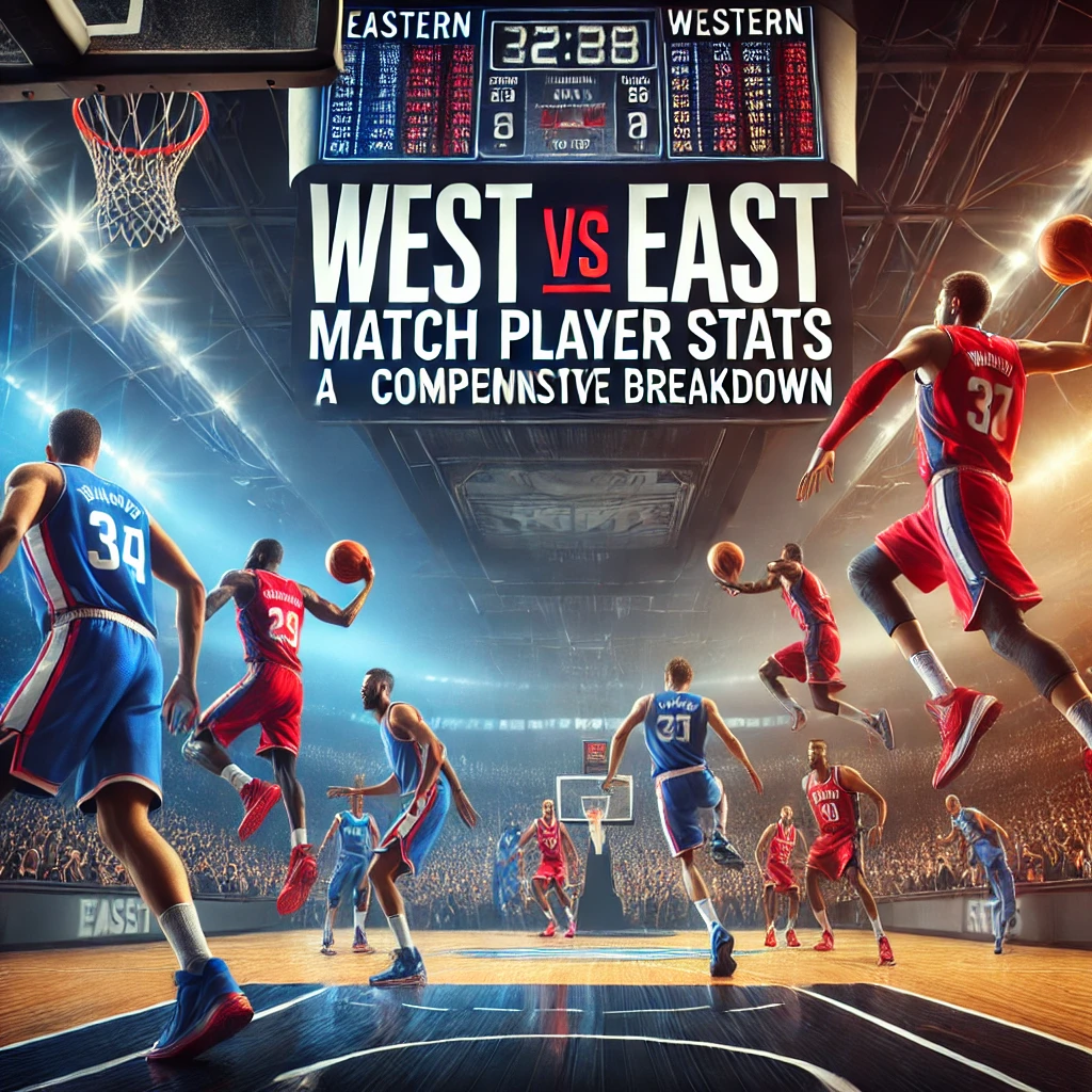 west vs east match player stats