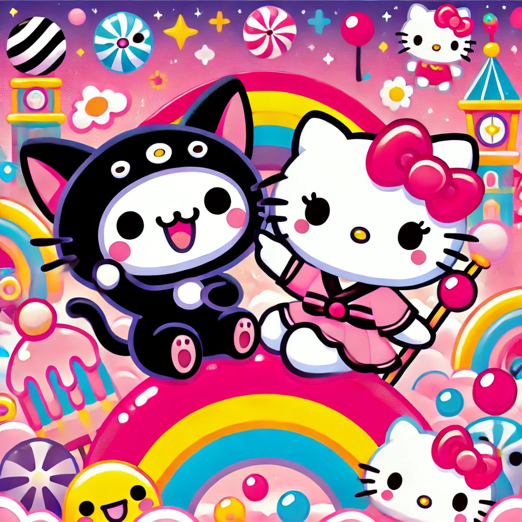 Kuromi:fox5ydxdt58= hello kitty